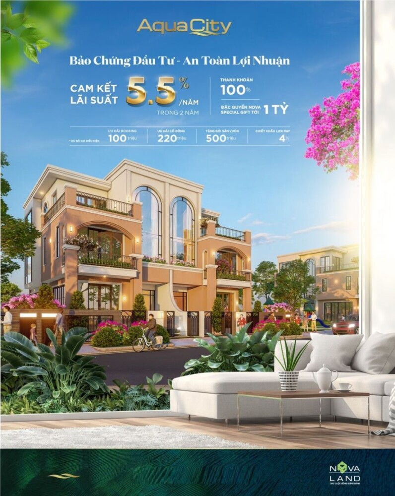 KHU ĐÔ THỊ AQUA CITY BIÊN HÒA ĐỒNG NAI